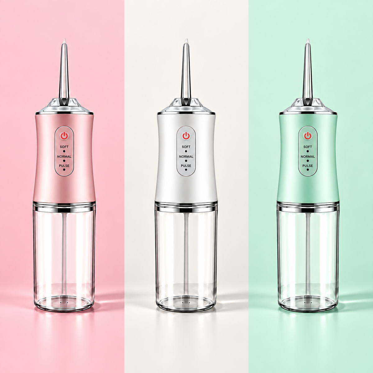 White Shine Portable Water Flosser